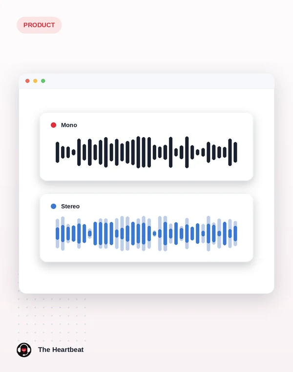 Mono and stereo call recording support